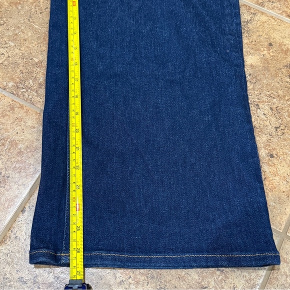 Boden High Rise Wide Crop‎ Jeans Indigo Rinse Sz 28 Fall Staple Trendy Timeless - Picture 6 of 11